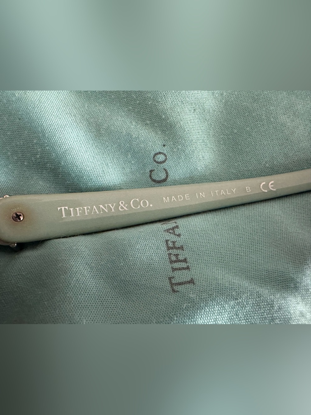 Tiffany & Co. Women's Sunglasses Black on tiffany blue/grey Tf4047b model - Picture 8 of 10